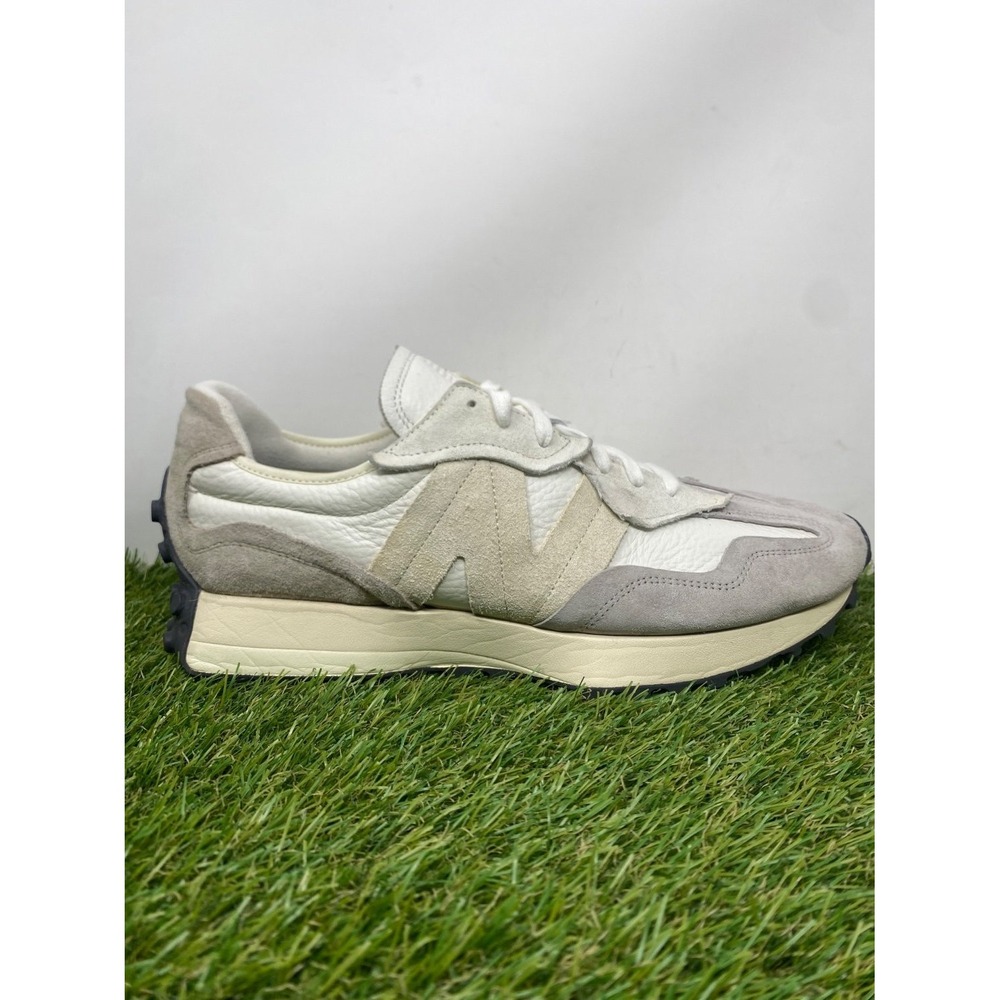 New Balance 327 Shoes Mens 13 White Sneakers Athletic Casual Walking Cushion